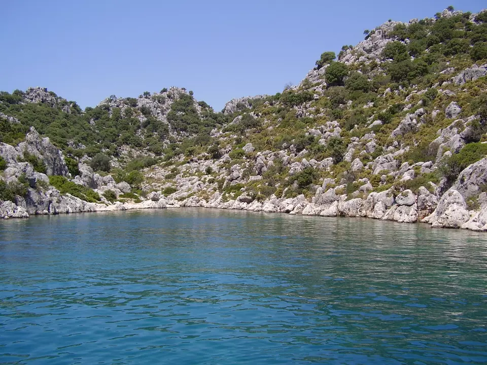 Île de Kekova, près de Simena, sur la côte turque